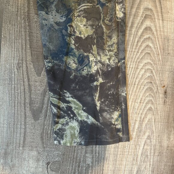 Emerson Fry Fold Pants 100% Viscose Marble Print Women's Size 28 x 30" - Picture 5 of 14